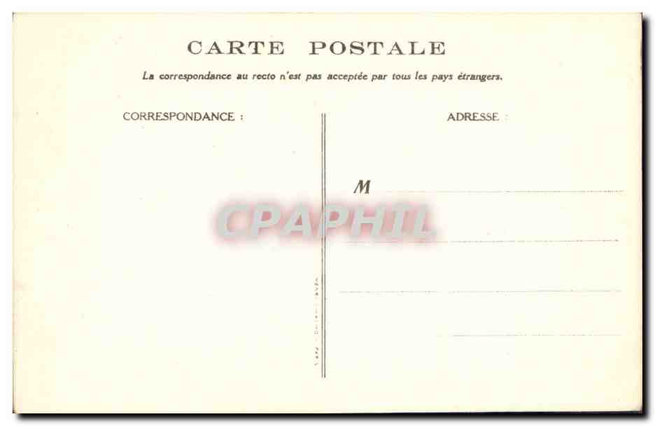CPA Fantaisie Illustrateur Poulbot Victor Hugo La legende des siecles Le Crapaud Grenouille  — Rückseite