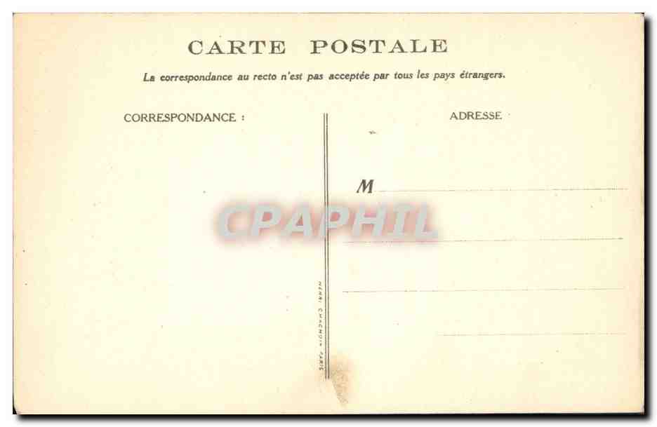 CPA Fantaisie Illustrateur Poulbot Victor Hugo La legende des siecles Petit Paul  — Rückseite