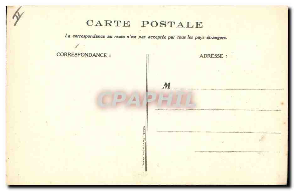 CPA Fantaisie Illustrateur Poulbot Victor Hugo La legende des siecles Petit Paul  — Rückseite