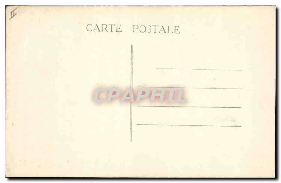 CPA Dolmen Menhir Nantes Bois du Petit Port  — Rückseite