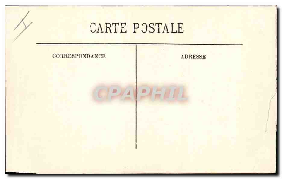 CPA Dolmen Menhir Poitiers Le dolmen de la Pierre levee  — Rückseite