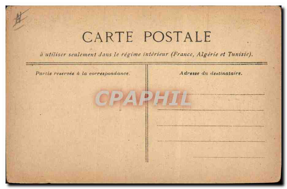 CPA Militaria  — Verso