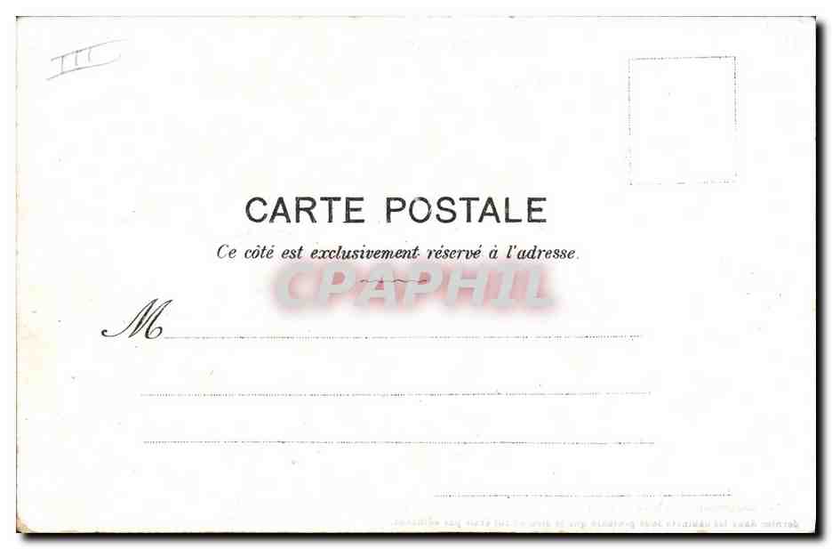 CPA Militaria Motifs de punition — Rückseite