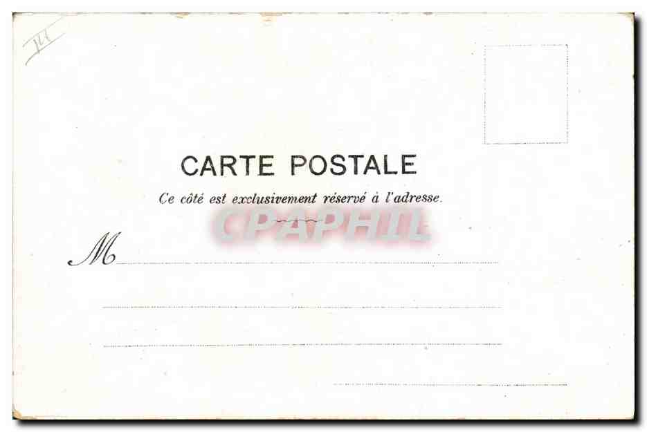 CPA Militaria Motifs de punition — Rückseite