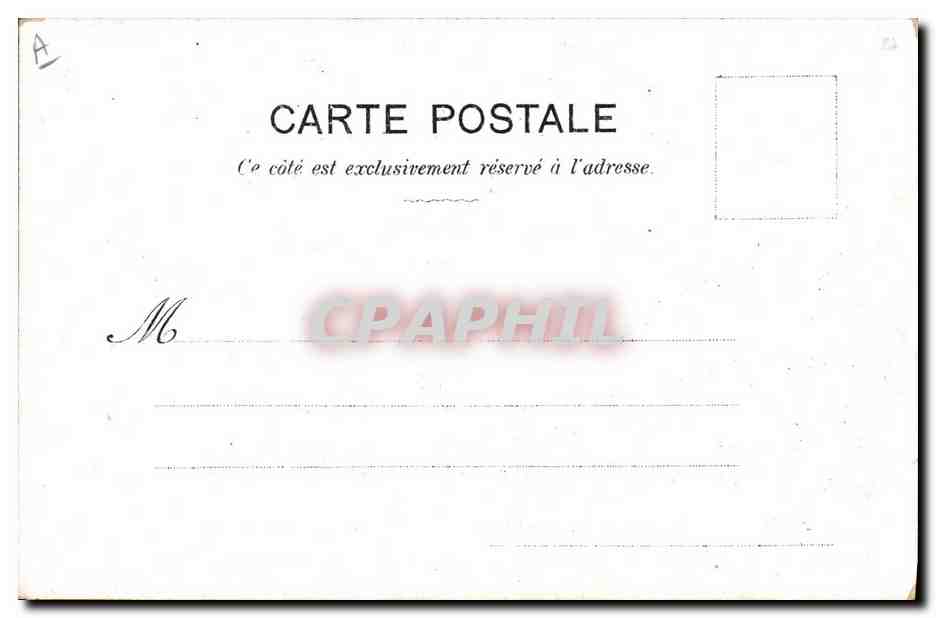 CPA Militaria L'eleve de Bonnat — Rückseite