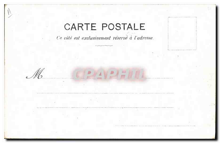 CPA Militaria Aerostation militaire — Rückseite