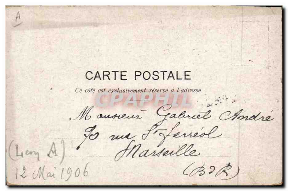 CPA Militaria  — Rückseite