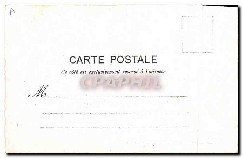 CPA Militaria  — Rückseite