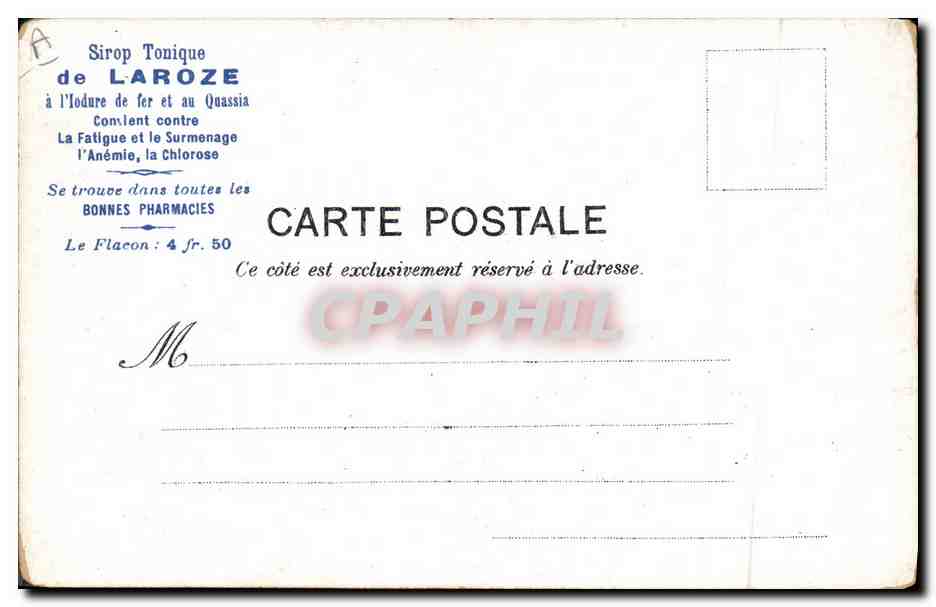 CPA Militaria Curelle enigme — Rückseite