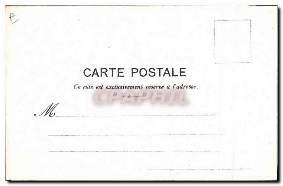 CPA Militaria Motifs de punition — Rückseite
