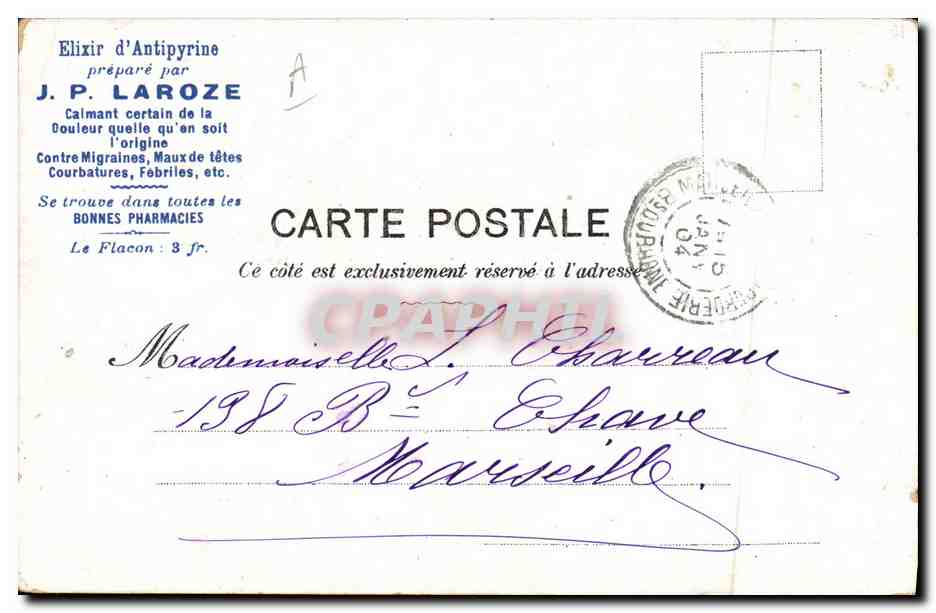 CPA Militaria  — Rückseite