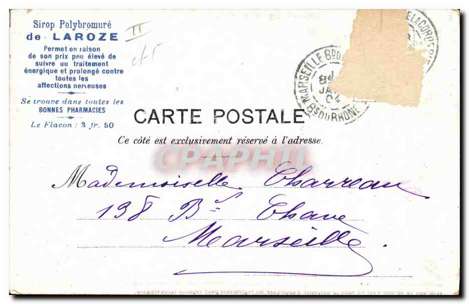CPA Militaria Motifs de punition — Rückseite