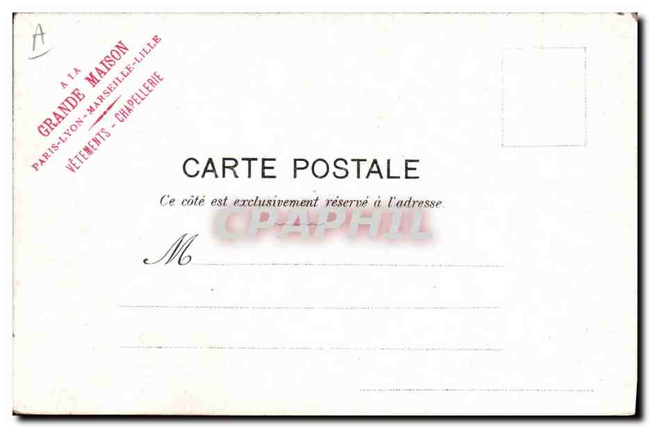CPA Militaria La Musique repete  — Rückseite