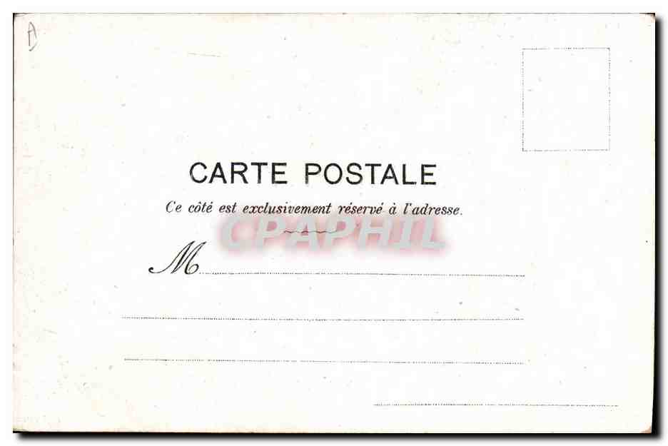 CPA Militaria  — Rückseite