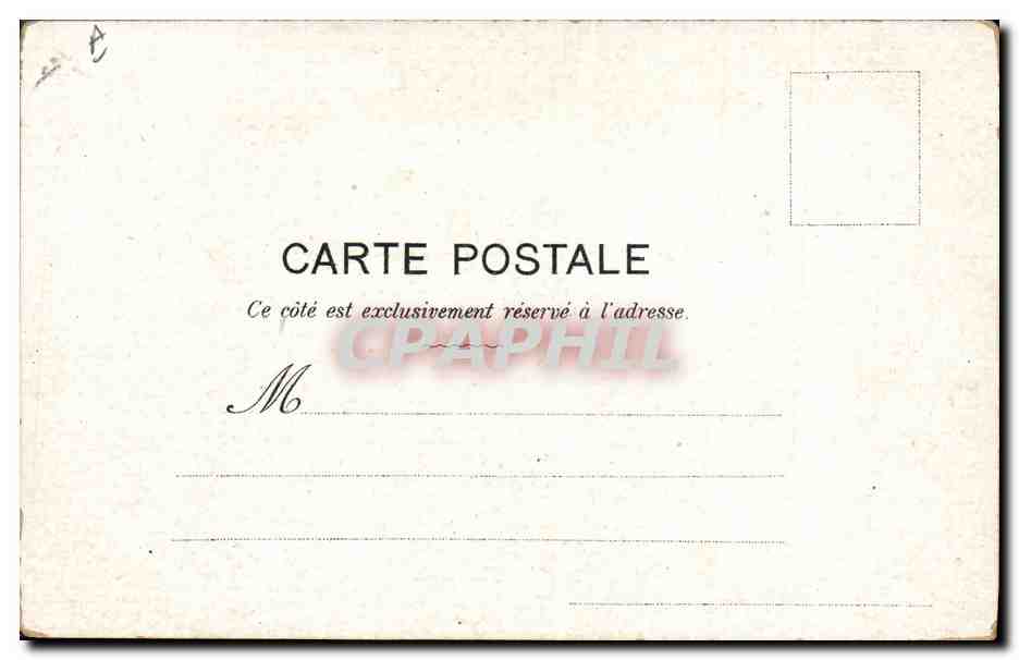 CPA Militaria L'eleve de Bonnat — Rückseite
