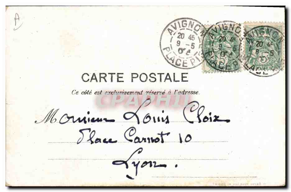 CPA Militaria l'arrivee des recrues — Rückseite