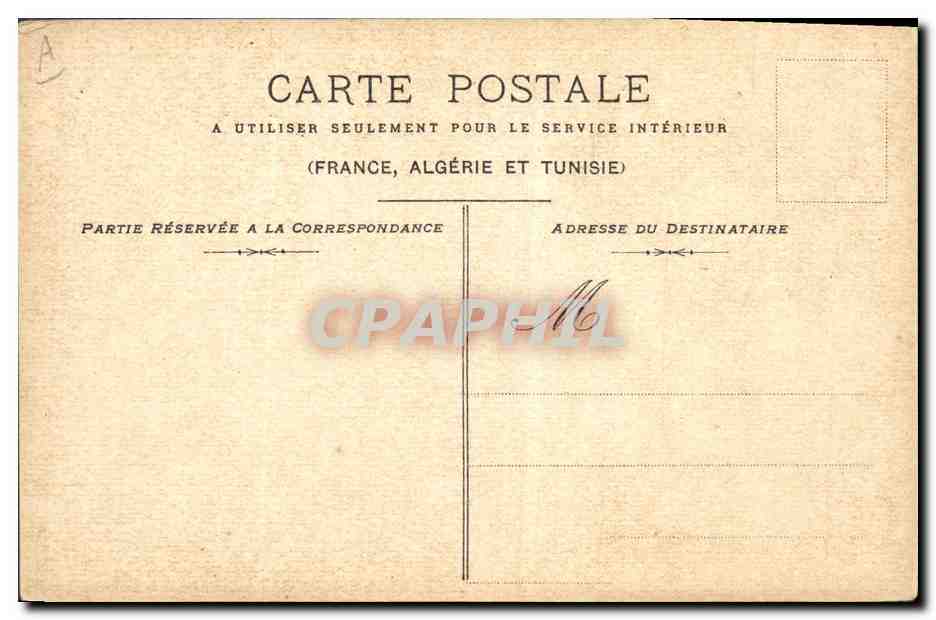 CPA Militaria  — Rückseite