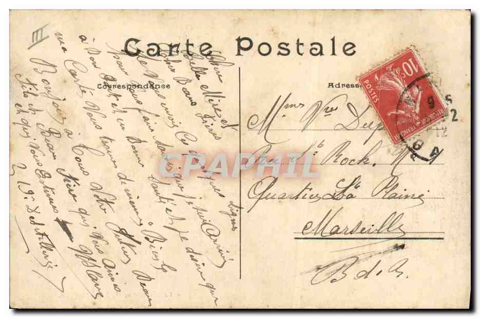 Artillerie aux manœuvres — En attendant les ordres — H. Laydier, Paris — Rückseite