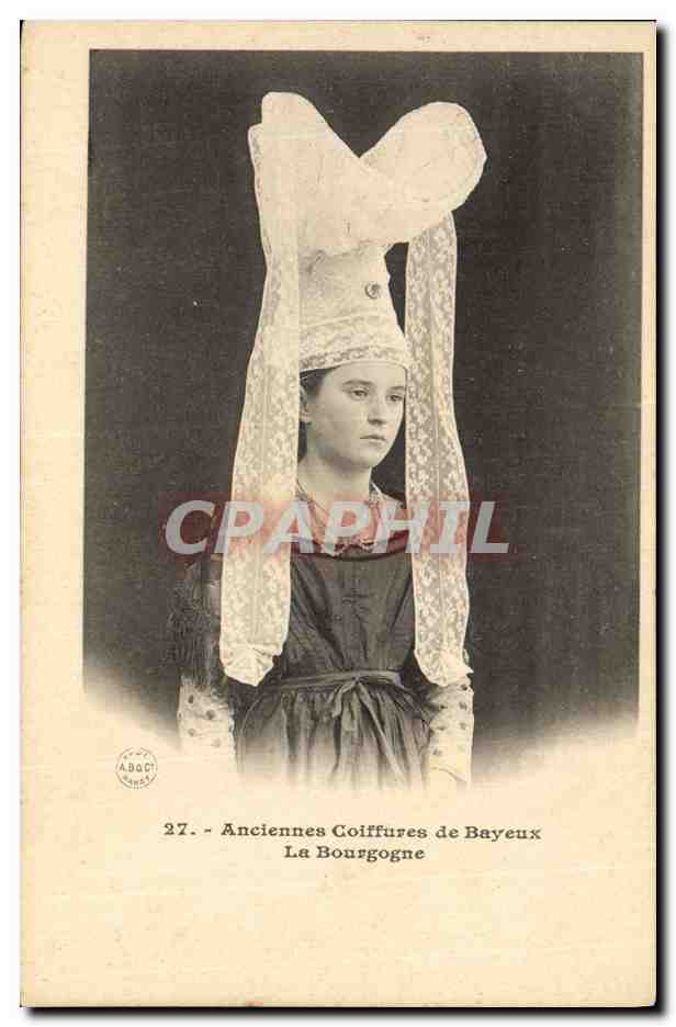 CPA Folklore Bayeux La Bourgogne