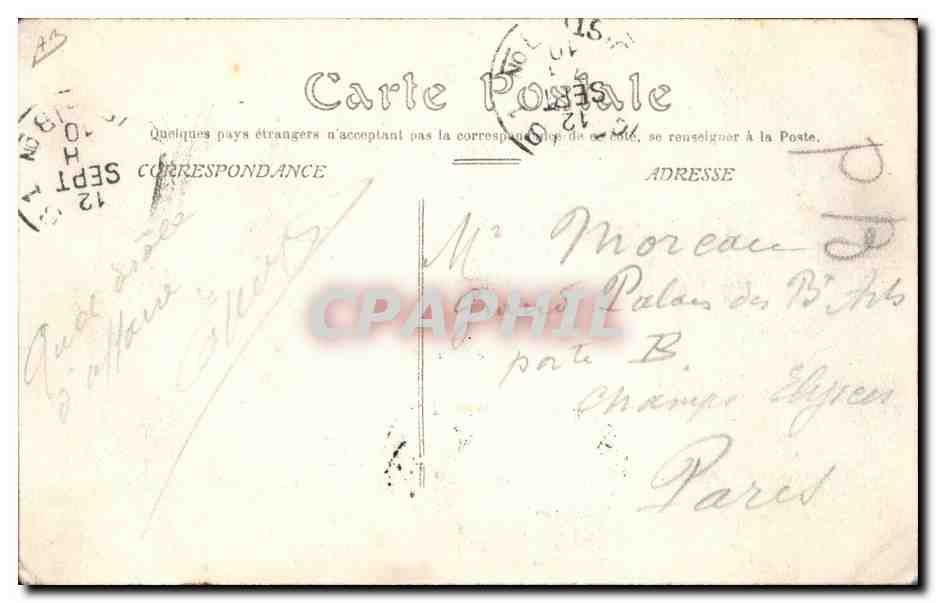 CPA Folklore Pot de Rouen Pot de la Normandie  — Rückseite