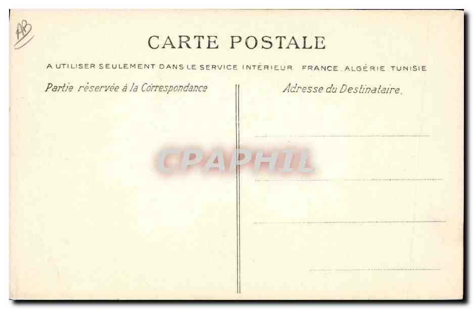 CPA Folklore Normandie Etudes de costumes Fermiere des environs d'Isigny  — Verso