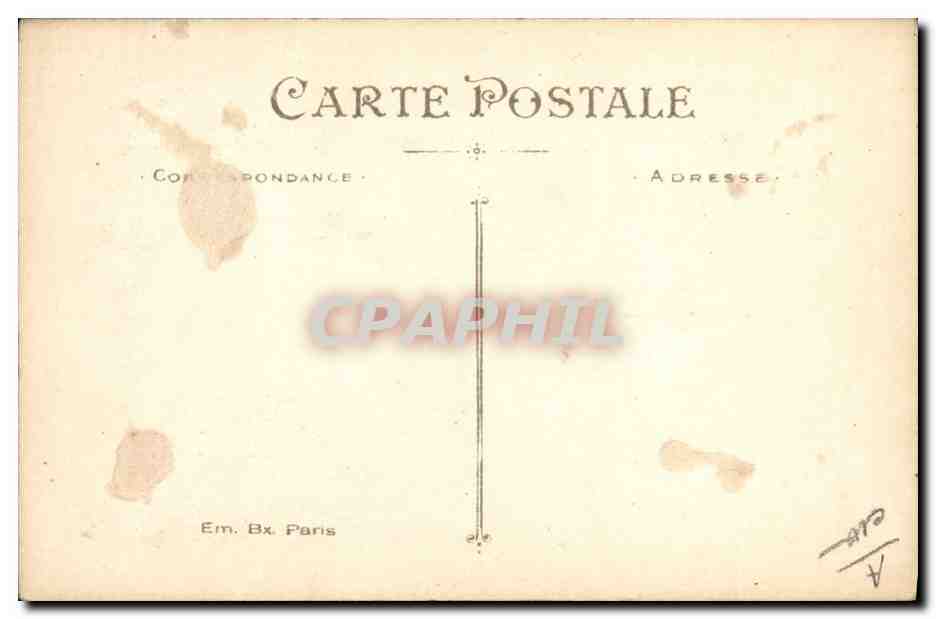 CPA Folklore Normandie Une fete au pays de Caux  — Verso