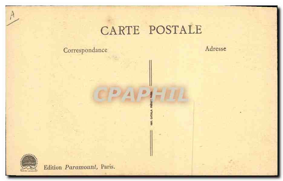 CPM Cinema Raquel Meller dans les opprimes — Rückseite