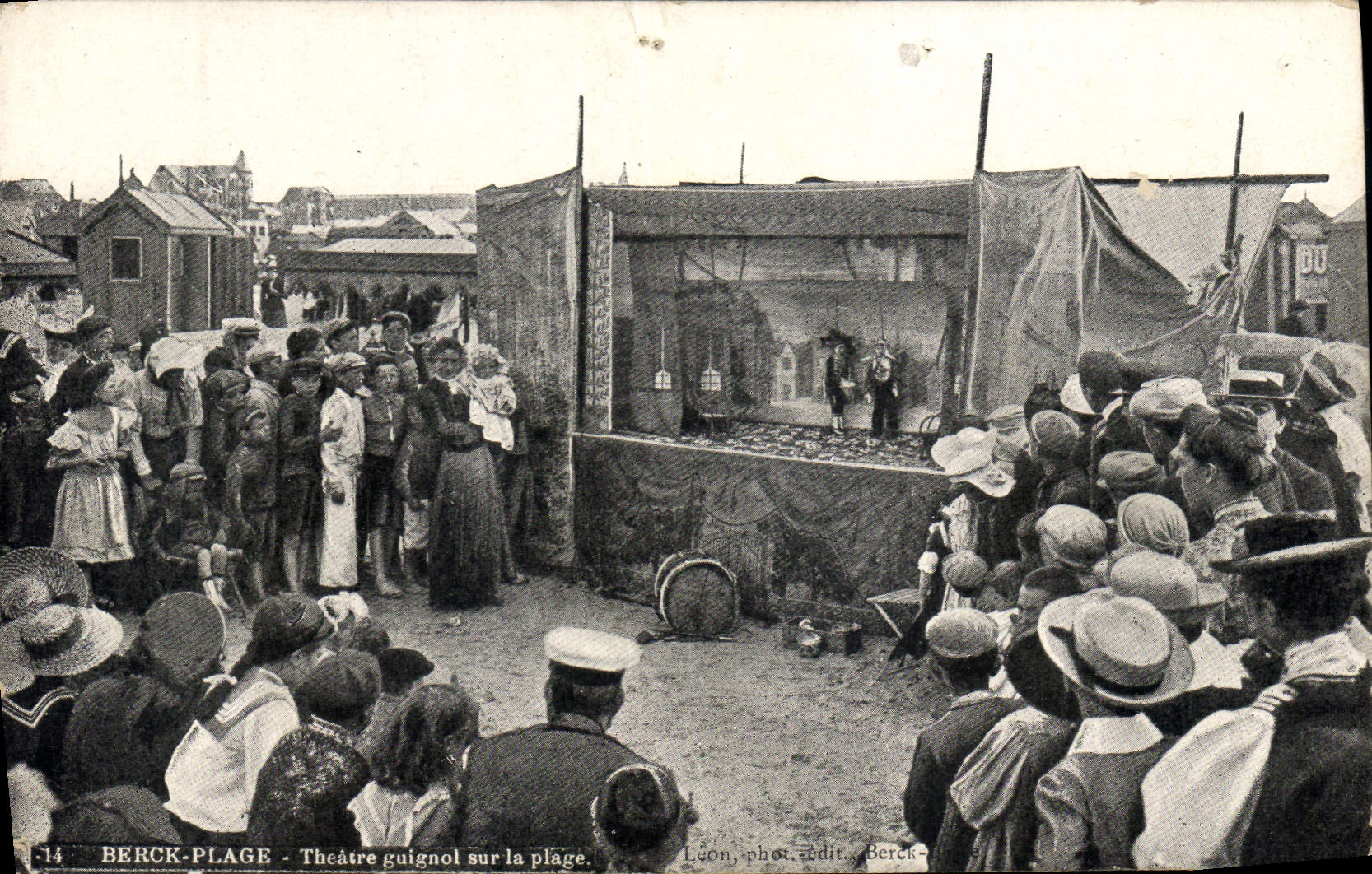 CPA Theatre Berck Plage Theatre Guignol sur la plage