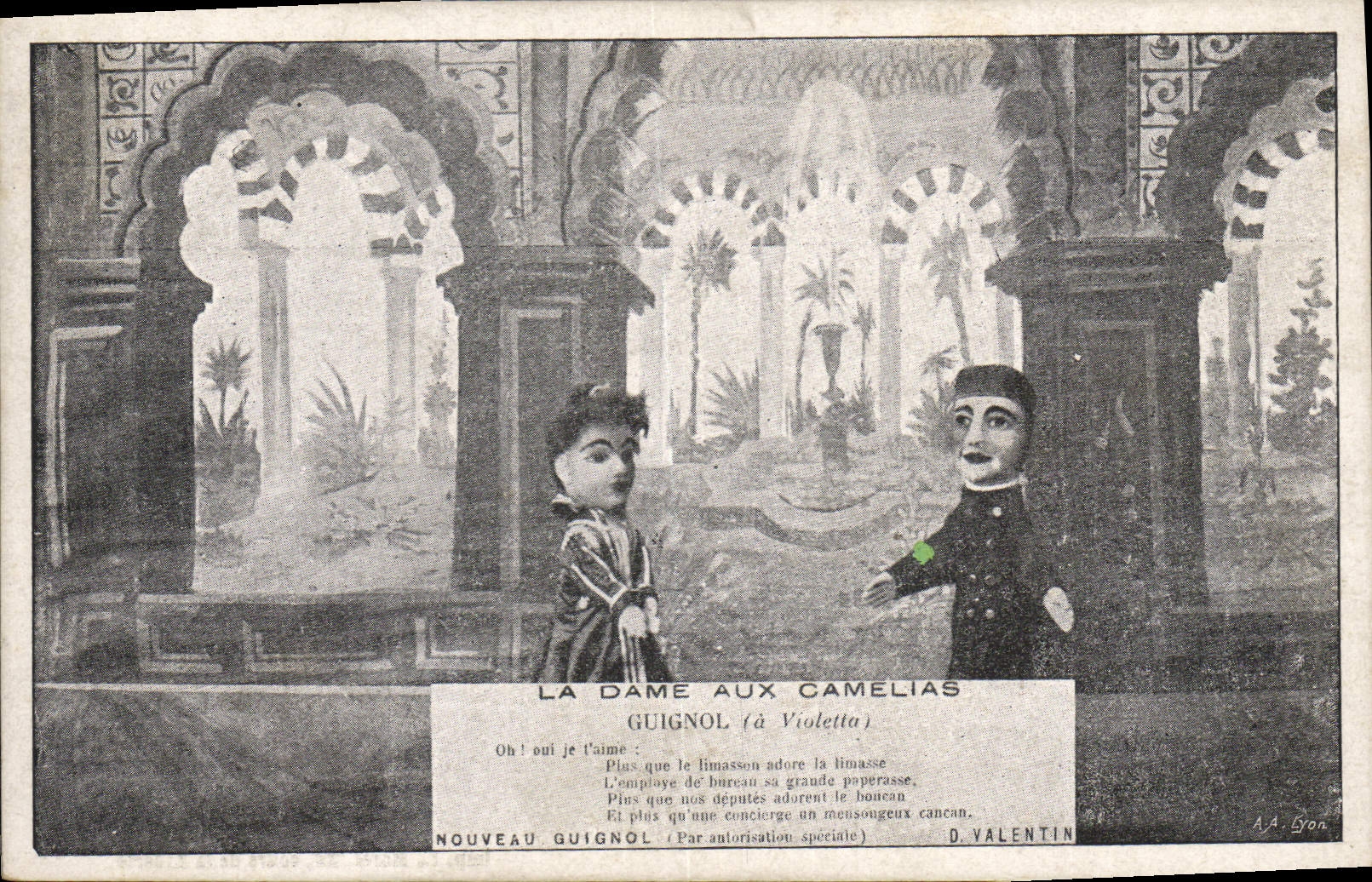 CPA Theatre Guignol La dame aux Guignols 