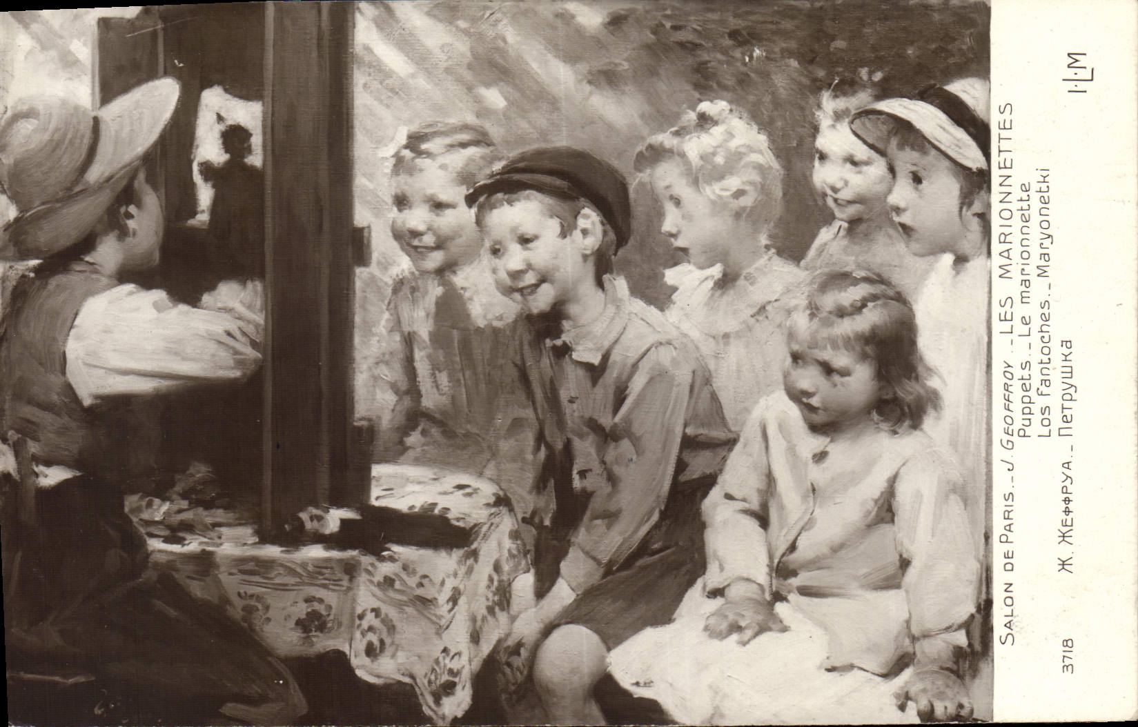 CPA Theatre Salon de Paris Geoffroy Les marionnettes La marionnette 