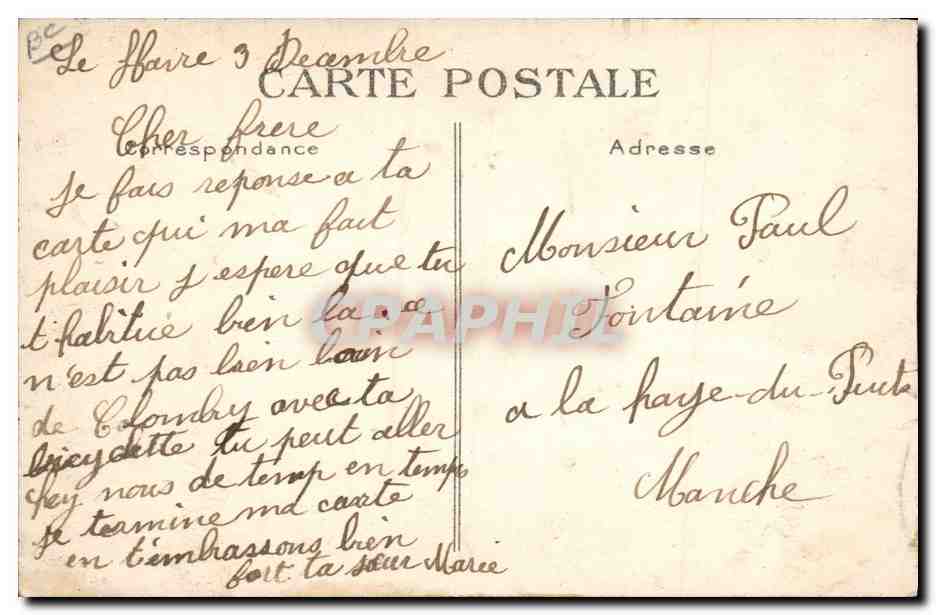 CPA Theatre Guignol Interieur de l'Ile de France Paquebot Bateau TOP — Verso