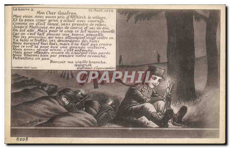 CPA Theatre Guignol mon cher Gnafron 