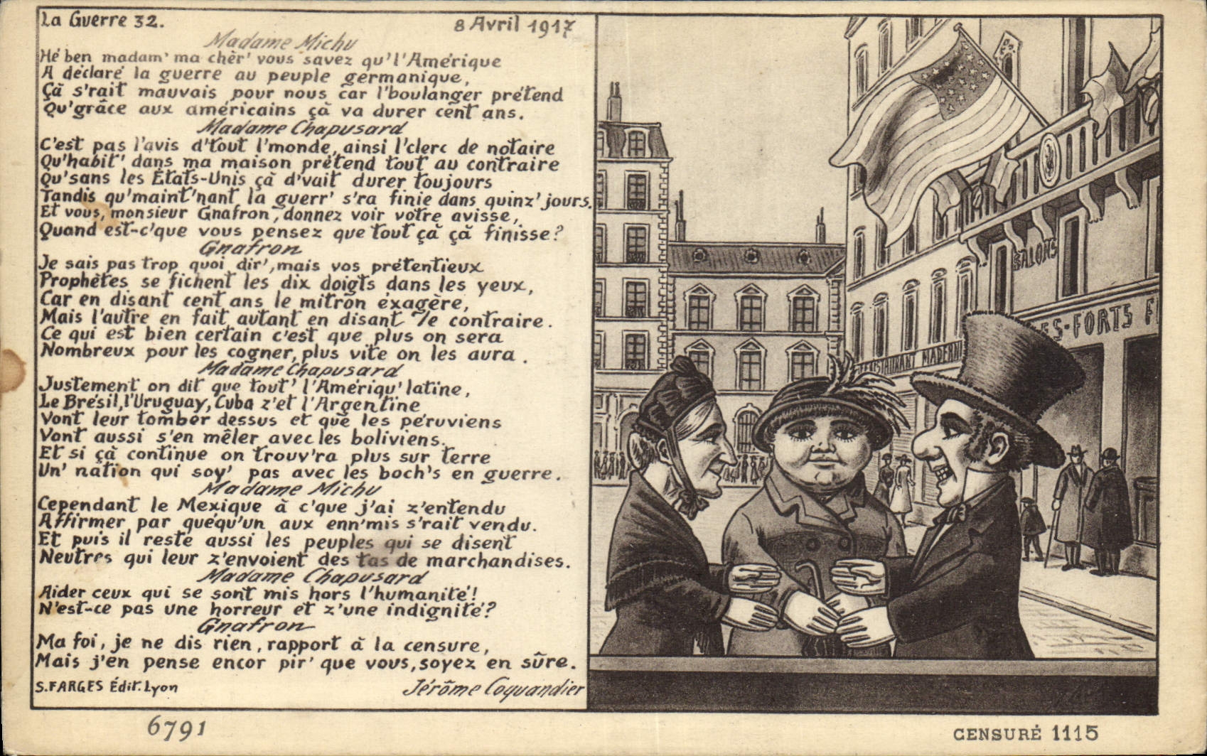 CPA Theatre Guignol Madame Michu