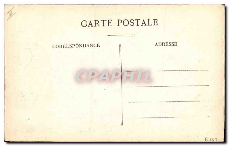 CPA Theatre Guignol Madame Michu — Rückseite