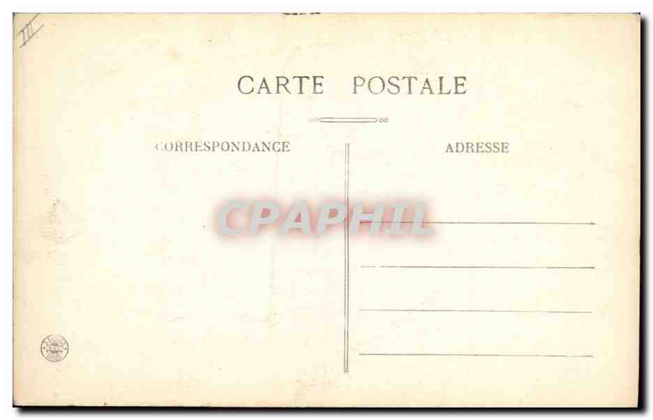 CPA Theatre Guignol Bonne annee — Rückseite