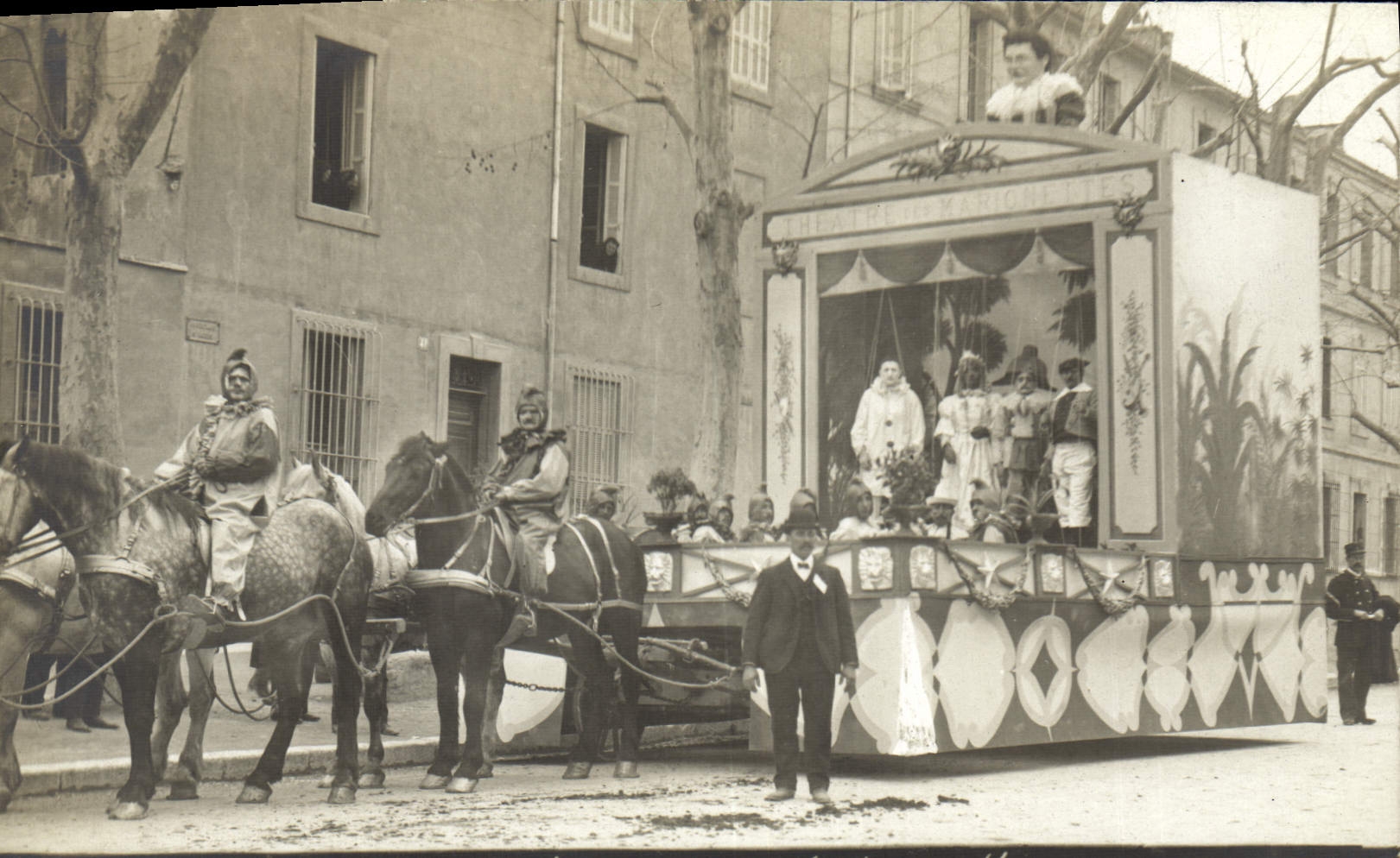 Fête des Marichettes — défilé en carrosse à cheval — éditeur non identifié