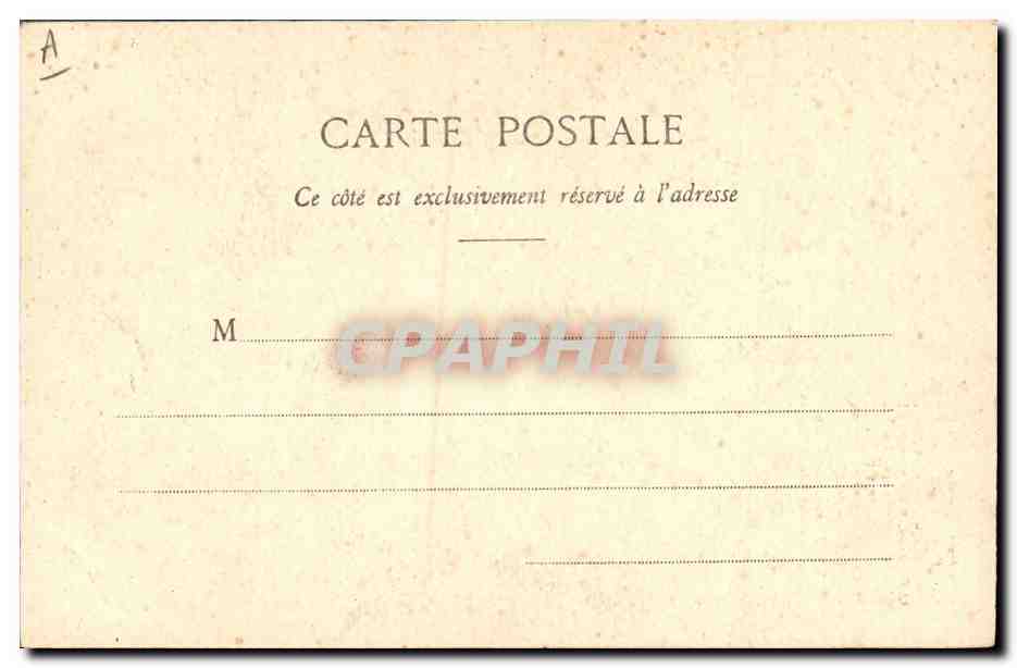 CPA Theatre Beau masque Diable — Verso