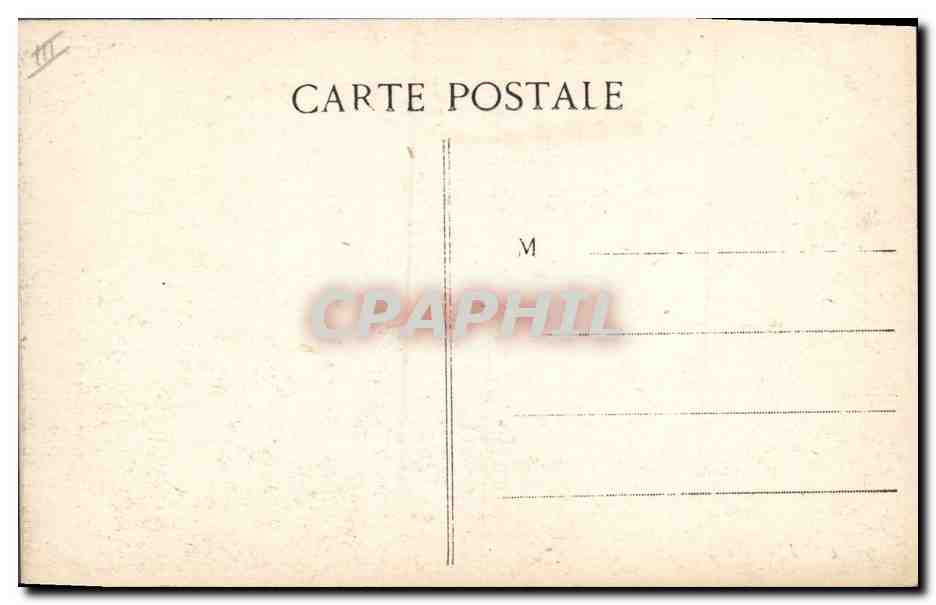 CPA Theatre Guignol Mon cher Gnafron Militaria — Verso
