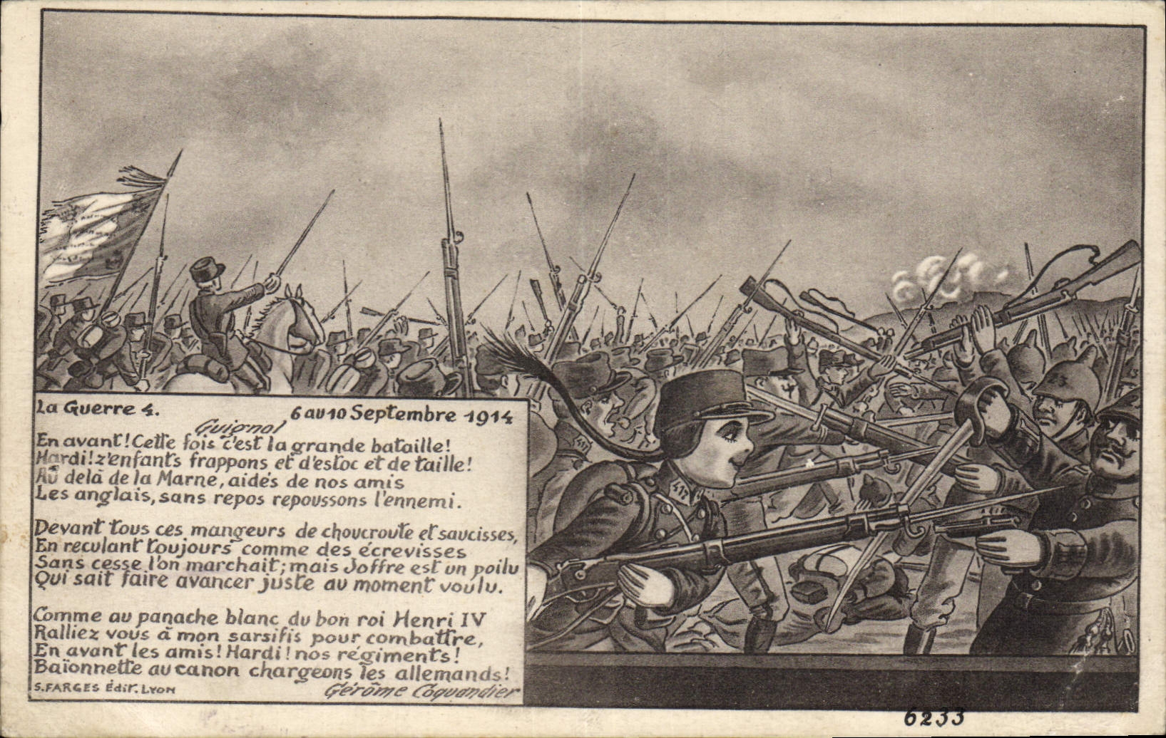 CPA Theatre Guignol La guerre militaria