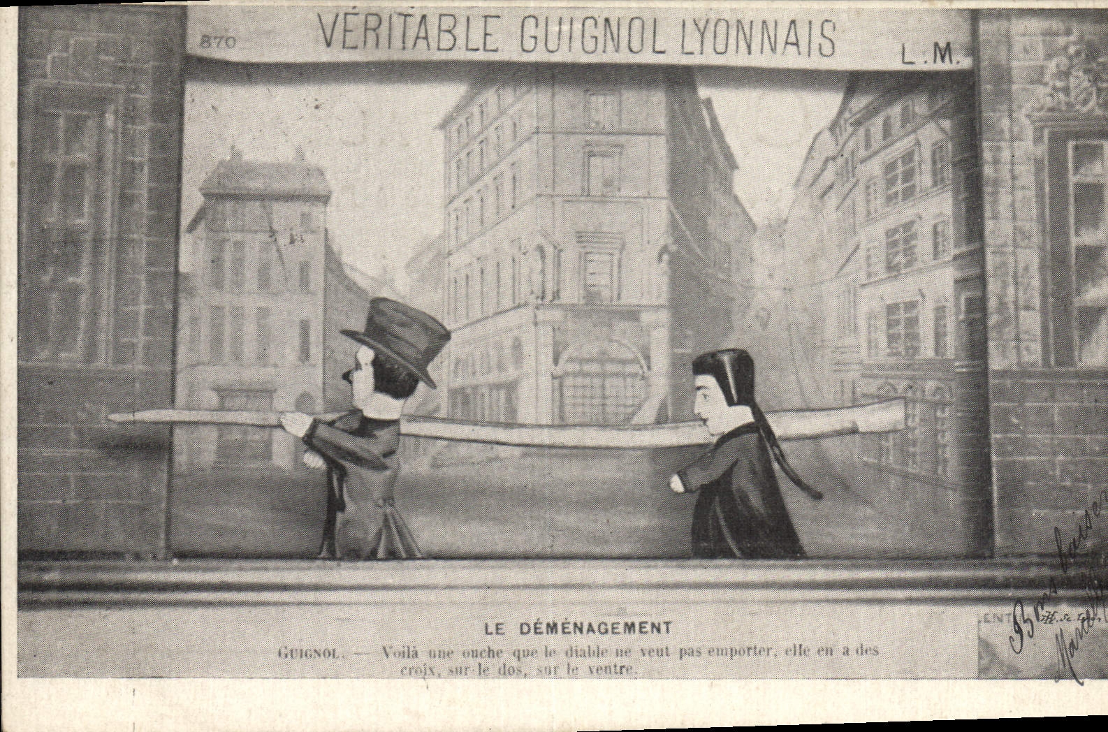 CPA Theatre Guignol Le demenagement 