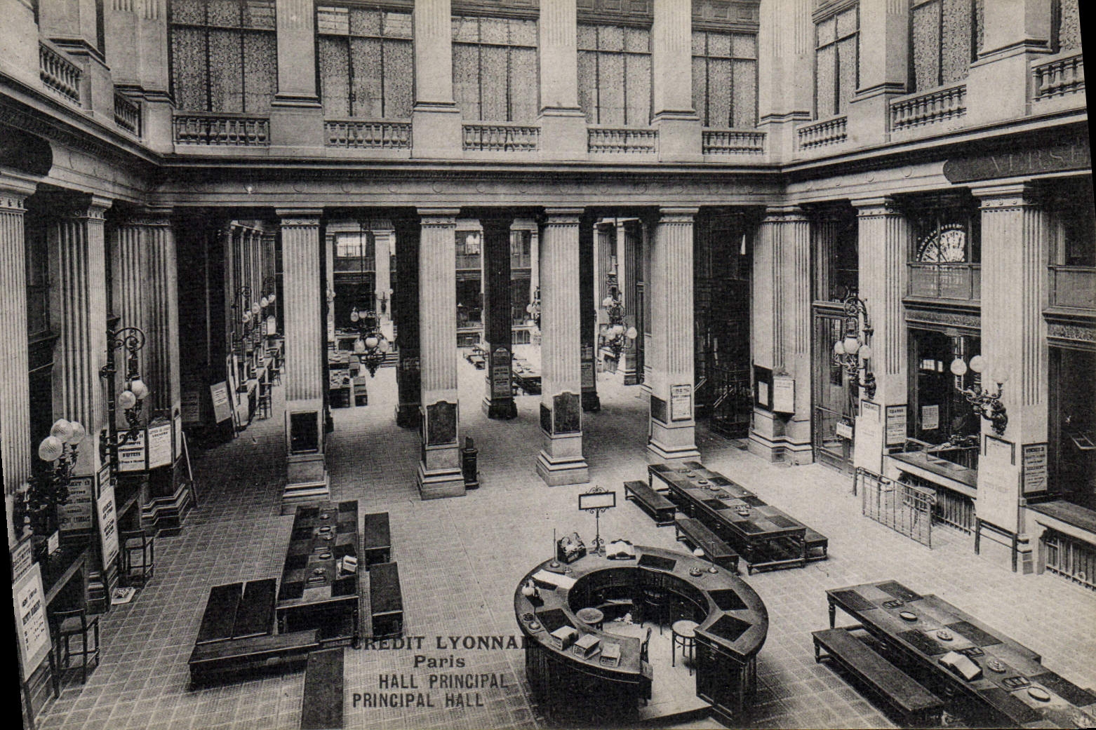 CPA Banque Credit Lyonnais Paris Hall principal