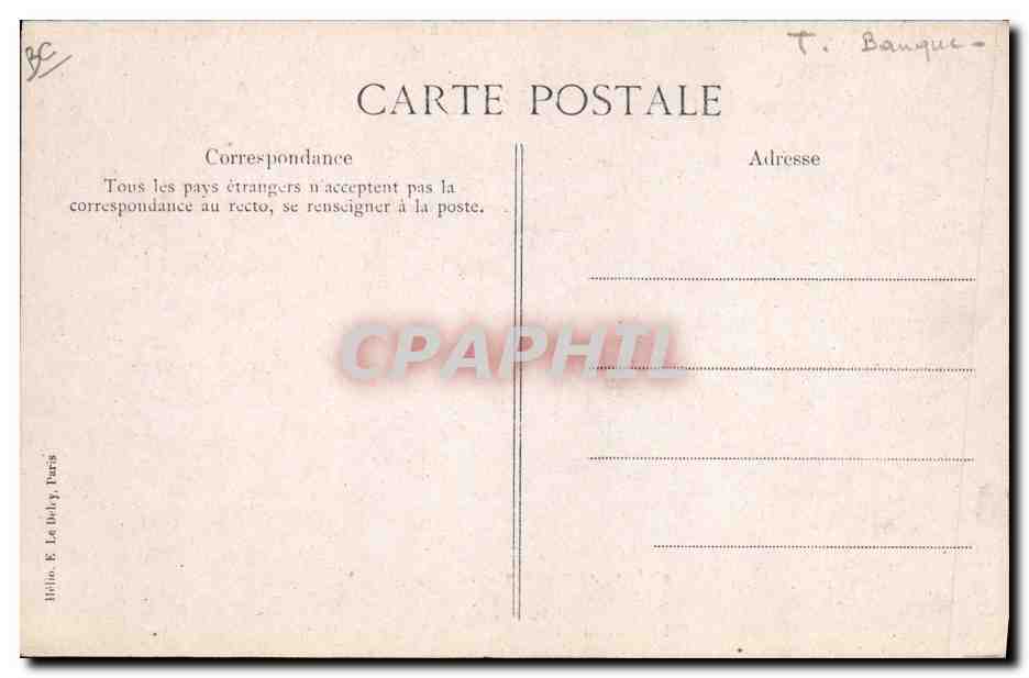 CPA Banque Credit Lyonnais Paris Hall principal — Rückseite