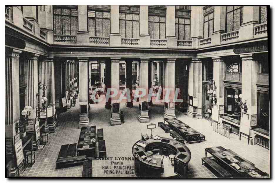 CPA Banque Credit Lyonnais Paris Hall principal