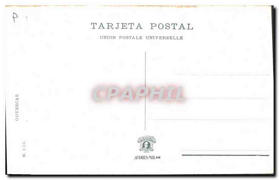 CPA Fantaisie Illustrateur Femme — Verso