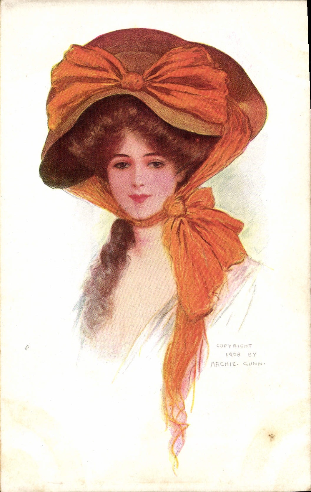 CPA Fantaisie Illustrateur Femme