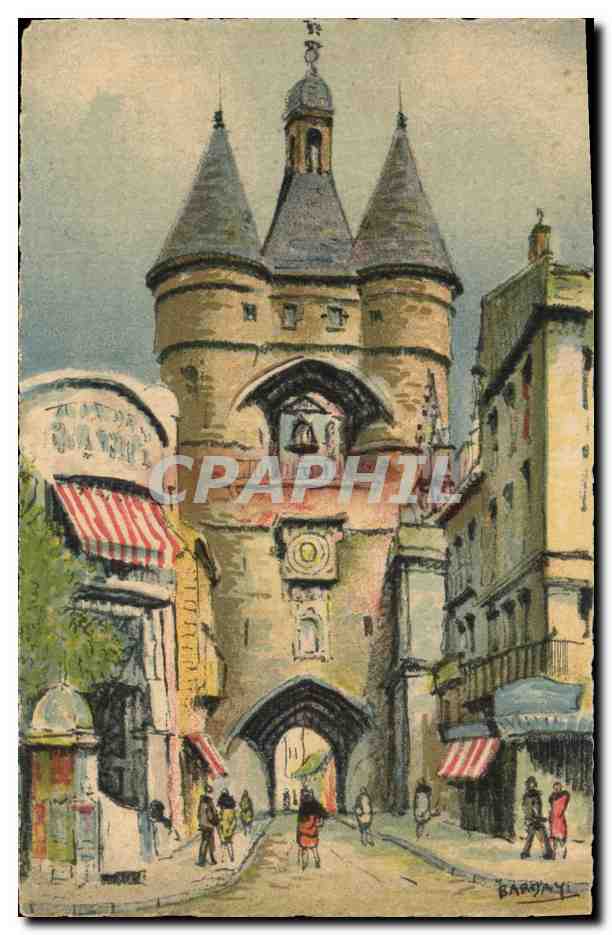 CPA Fantaisie Illustrateur Barday Bordeaux La grosse cloche 