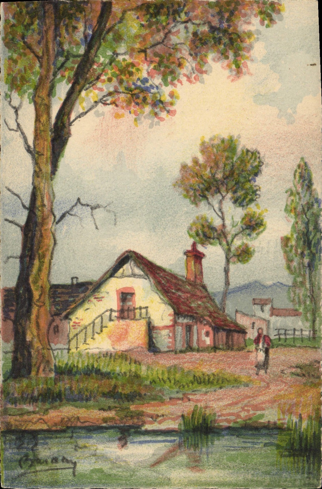 CPA Fantaisie Illustrateur Barday 