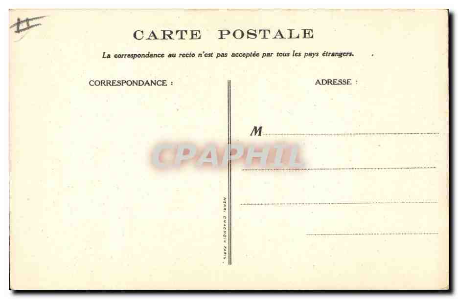 CPA Fantaisie Illustrateur Poulbot Victor Hugo La legende des siecles Le Crapaud Grenouille  — Rückseite