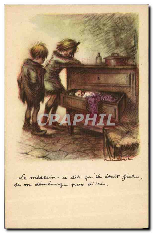 CPA Fantaisie Illustrateur Poulbot 