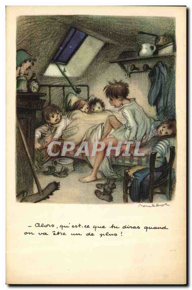 CPA Fantaisie Illustrateur Poulbot 